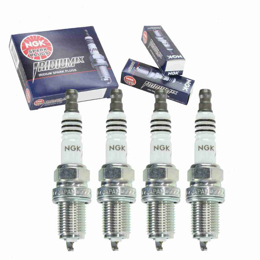 4 pc NGK 5689 Iridium IX Spark Plugs for .K6RTP 1765286 1765292 4707 5302 5958798 9139643 F6DP F7DCR4 IQ20 IQ20TT Ignition Wire Secondary Fits select: 1987-1992 TOYOTA SUPRA, 1993-1998 SAAB 900