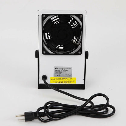 TFCFL 110V Ionizing Air Blower Ion Fan Discharge Static Eliminator Anti-Static Ionizer