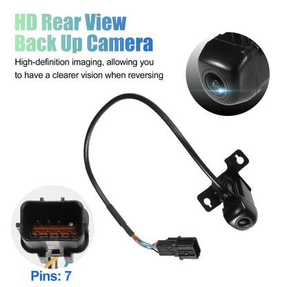 Unique Bargains Rear View Camera Back Up Camera Rear Park Assist Reverse Camera for Hyundai Santa Fe Sport 2017-2018