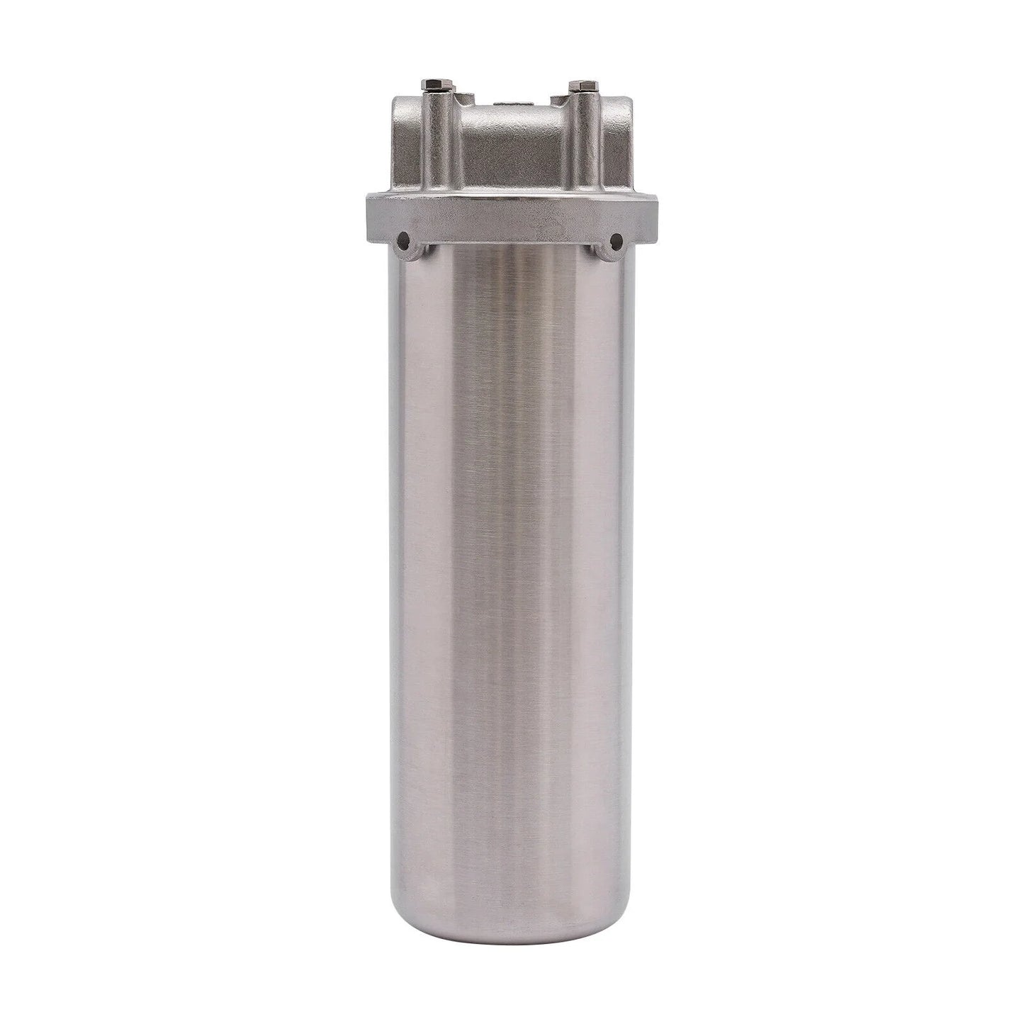 Water Filter Housing For 10" Cartridges 3/4" Npt 304 Stainless Steel Heavy Duty