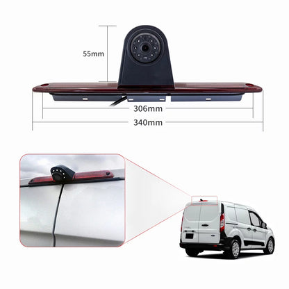 7in Brake Light Backup Camera for Mercedes-Benz Sprinter/ Crafter Vans LED Light Parking (with Monitor)