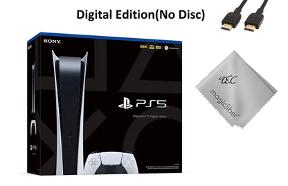 TEC New Sony PlayStation_PS5 Video Game Console (Digital Edition) with God of War (GOW) Ragnarök Bundle -PlayStation - 5