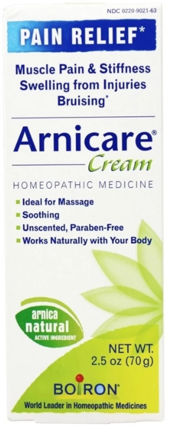 Boiron Arnicare Cream Homeopathic Medicine 2.50 oz (Pack of 6)