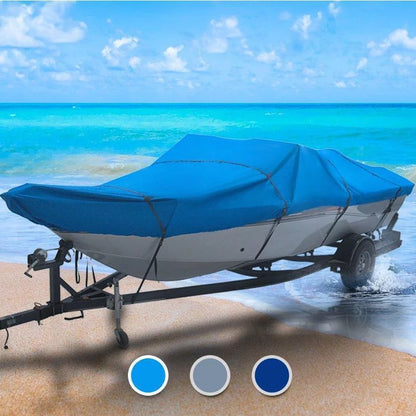 Semi-Custom Cuddy Cabin Boat 18'6" Length X 92" Beam Width Seal Skin 1200 Boat Cover