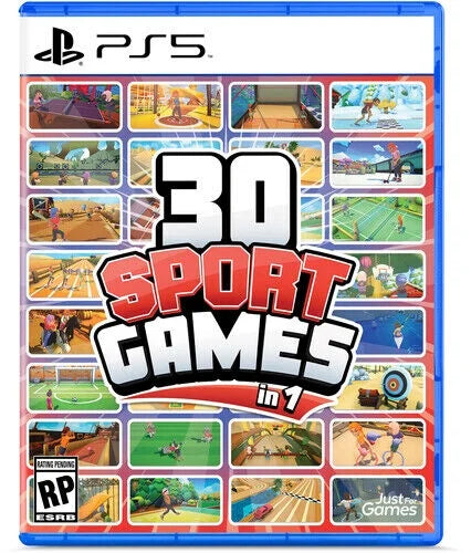 30 Sport Games in 1 for Playstation 5 [New Video Game] Playstation 5