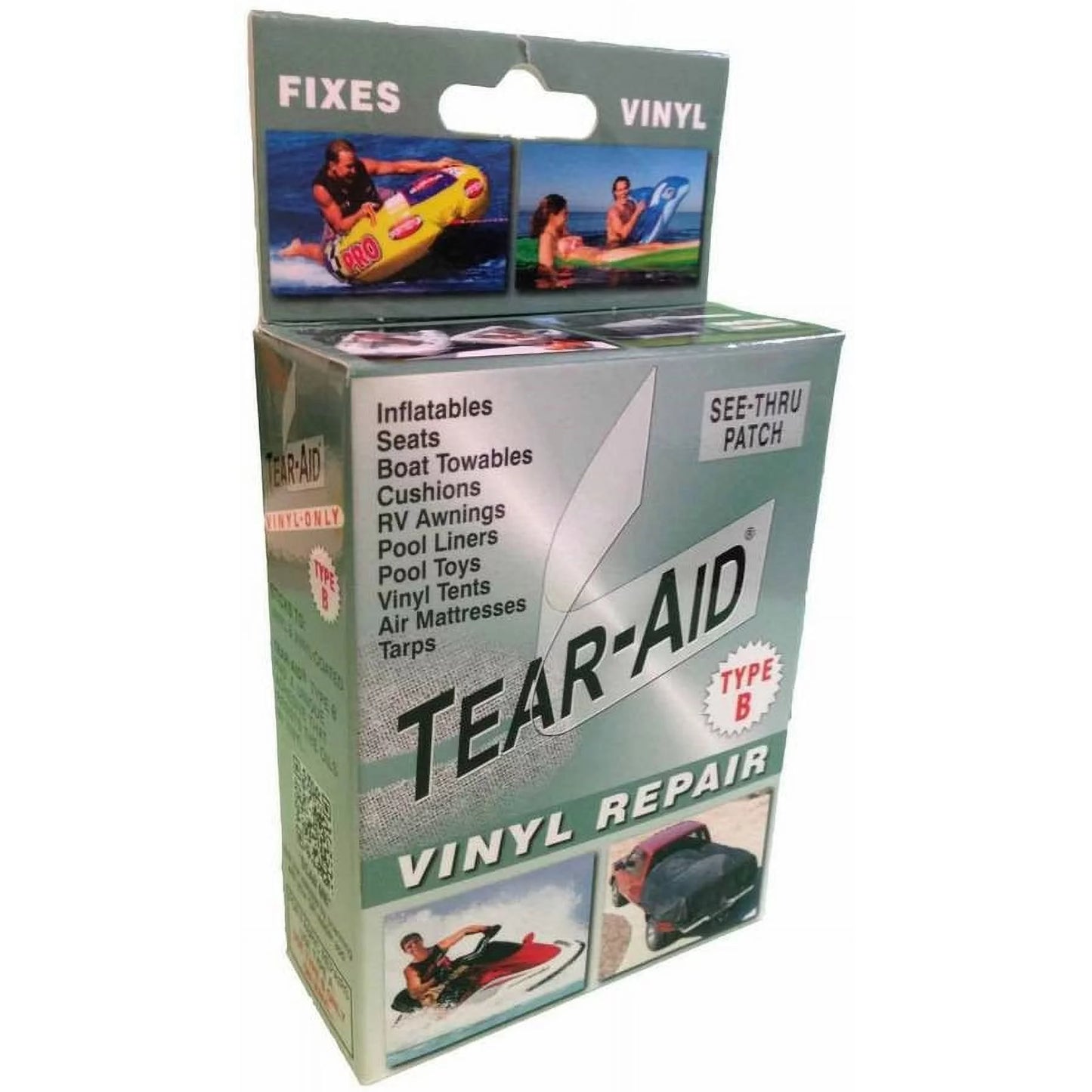 World of Watersports Roadster 2p Towable with Tear-Aid Vinyl Repair Kit