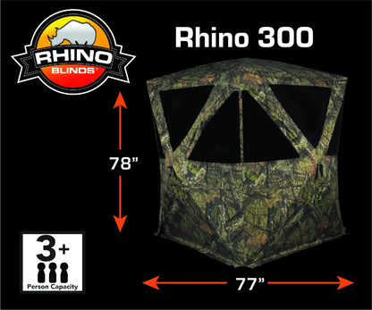 Rhino Blinds R-300 Hunting Ground Blind