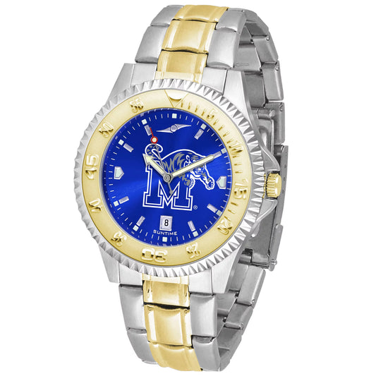 Royal Memphis Tigers Competitor Two-Tone AnoChrome Watch