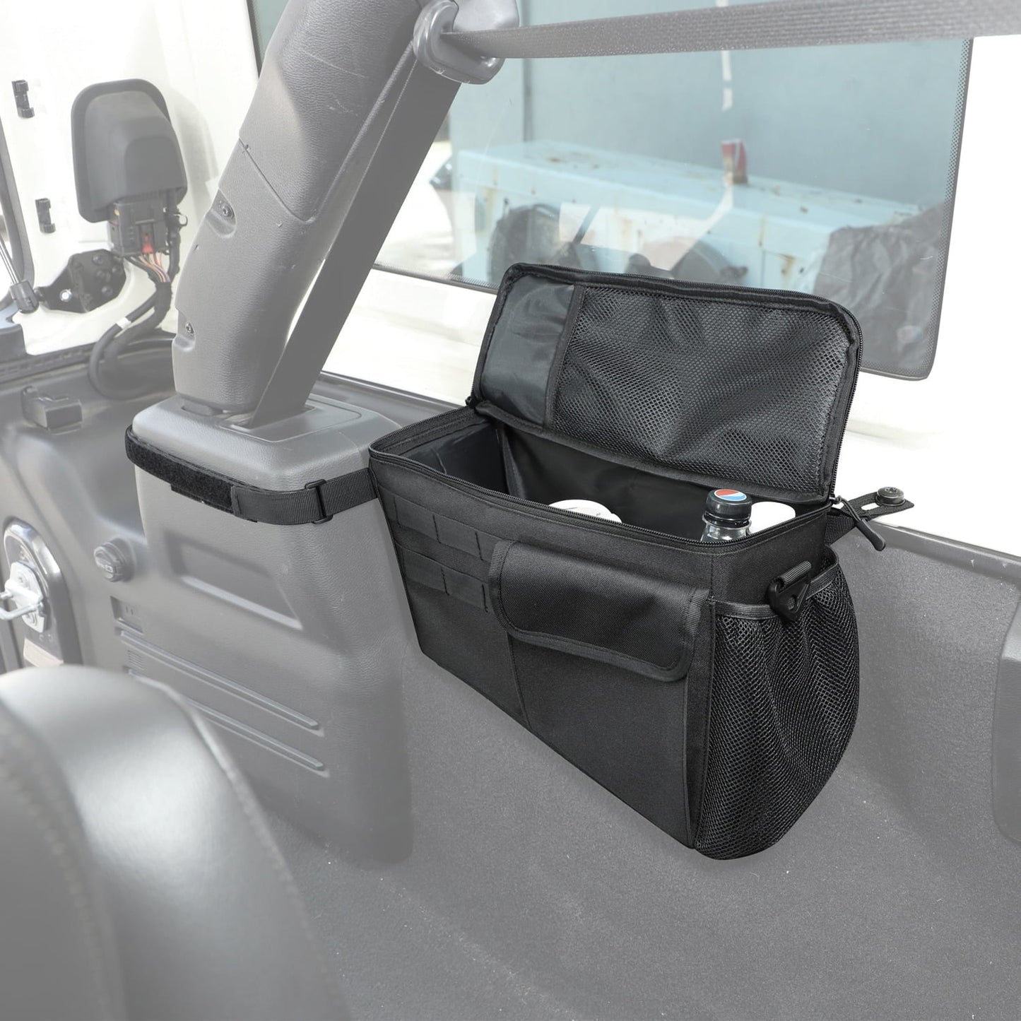 Trunk Bag Rear Tool Organizer Pocket for Jeep JL 4 Doors 2018-2024 Stowing Tidying Interior Accessories