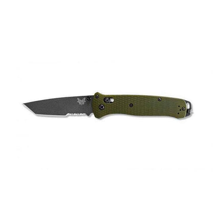 Benchmade 537SGY-1 Bailout Axis Serrated Tanto Grey Coated CPM-M4 Super Tool Steel Knife