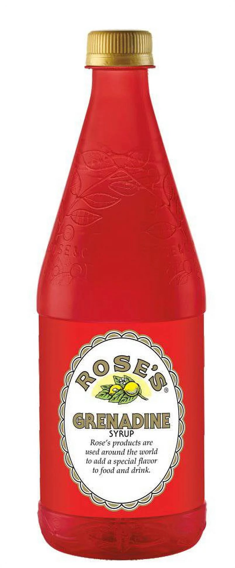 Rose's 25 Oz Original Grenadine Sold As: Case