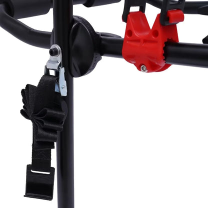 TFCFL Portable 3-Cycle Bicycle Rack Foldable Cycle Rack Hitch Mount Carrier Car SUV Truck