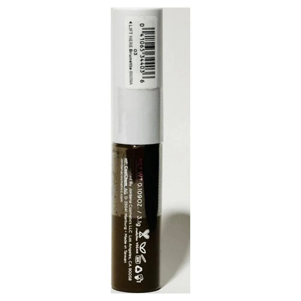 3 Pack Jordana Feather Brow Gel 03 Brunette 0.109 Oz.