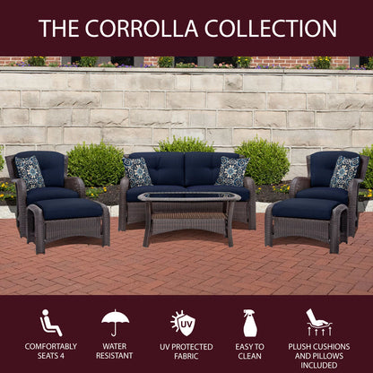 Cambridge Corrolla 6-Piece Outdoor Lounge Set