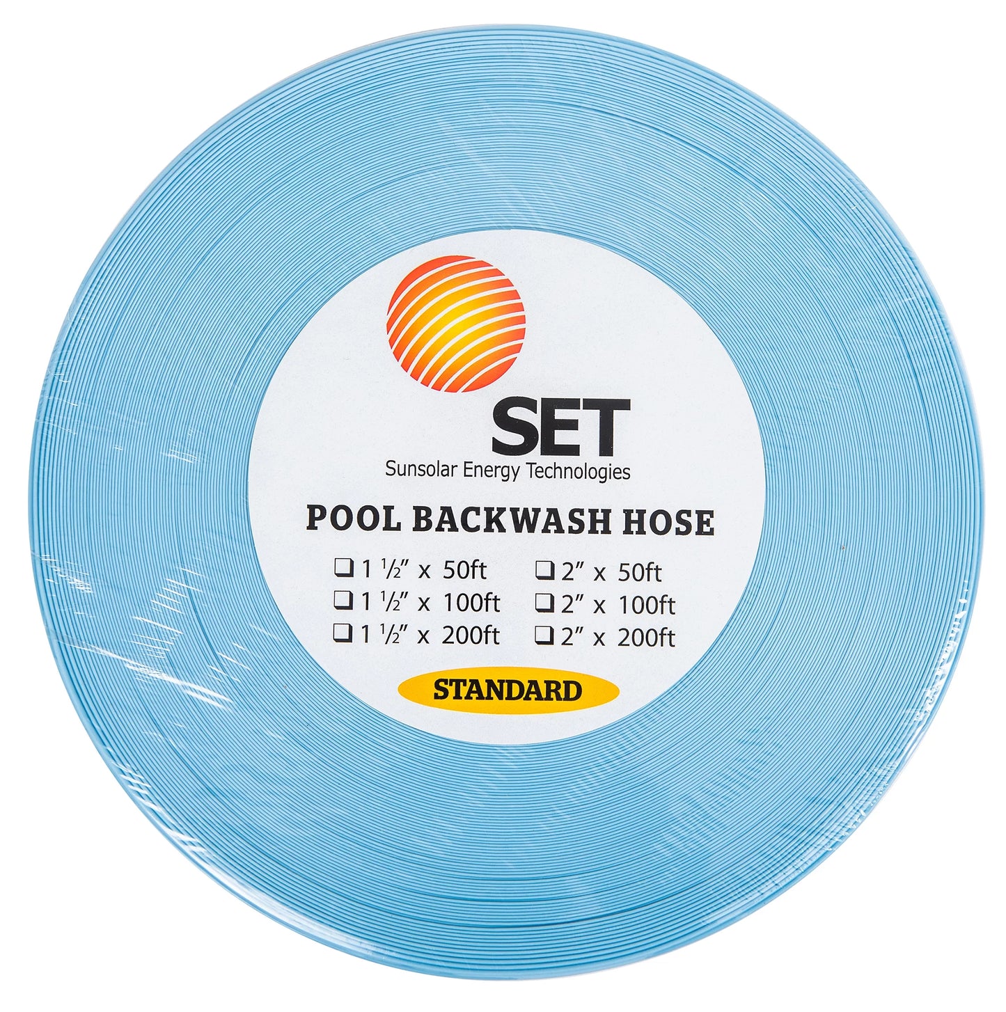 Swimming Pool 1.5" Backwash Discharge Hose - 200 ft long