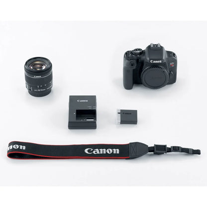 Canon EOS Rebel T7i/800D DSLR Camera with 18-55mm Lens Memory & Flash Kit