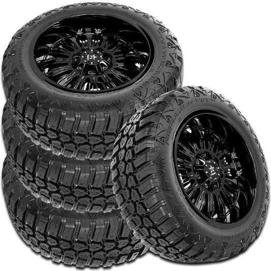 4 RBP Repulsor M/T RX 285/70R17 121/118Q 10 PLY/E Mud Tires, Truck/SUV, Off Road RBPST1770020 / 285/70/17 / 2857017