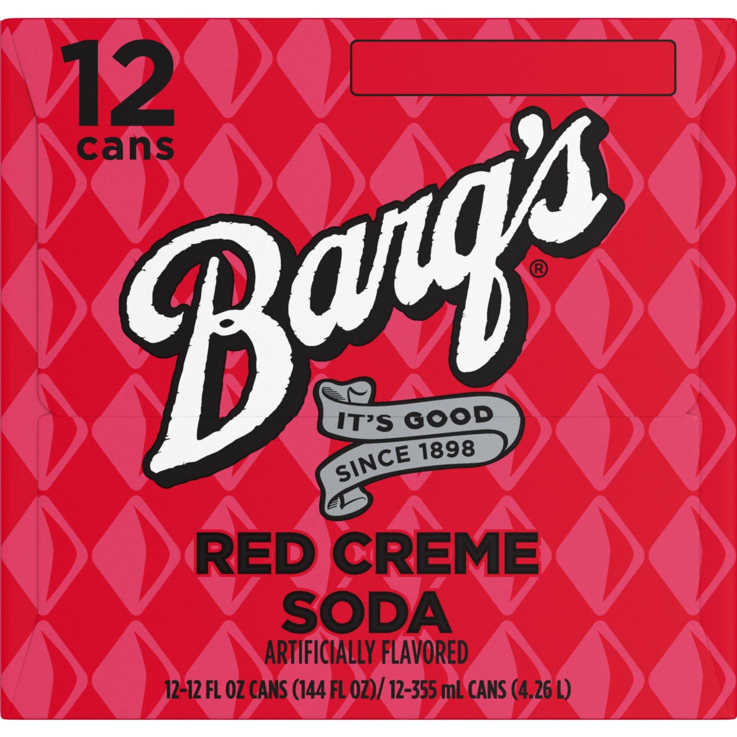 Barq's Red Creme Soda Pop, 12 fl oz, 12 Pack Cans