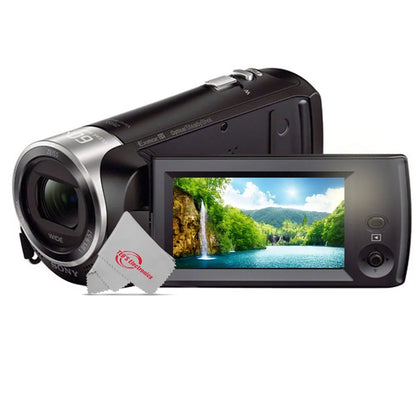 Teds SONY HDR-CX405 HD Handycam Camcorder Top Accessory Bundle