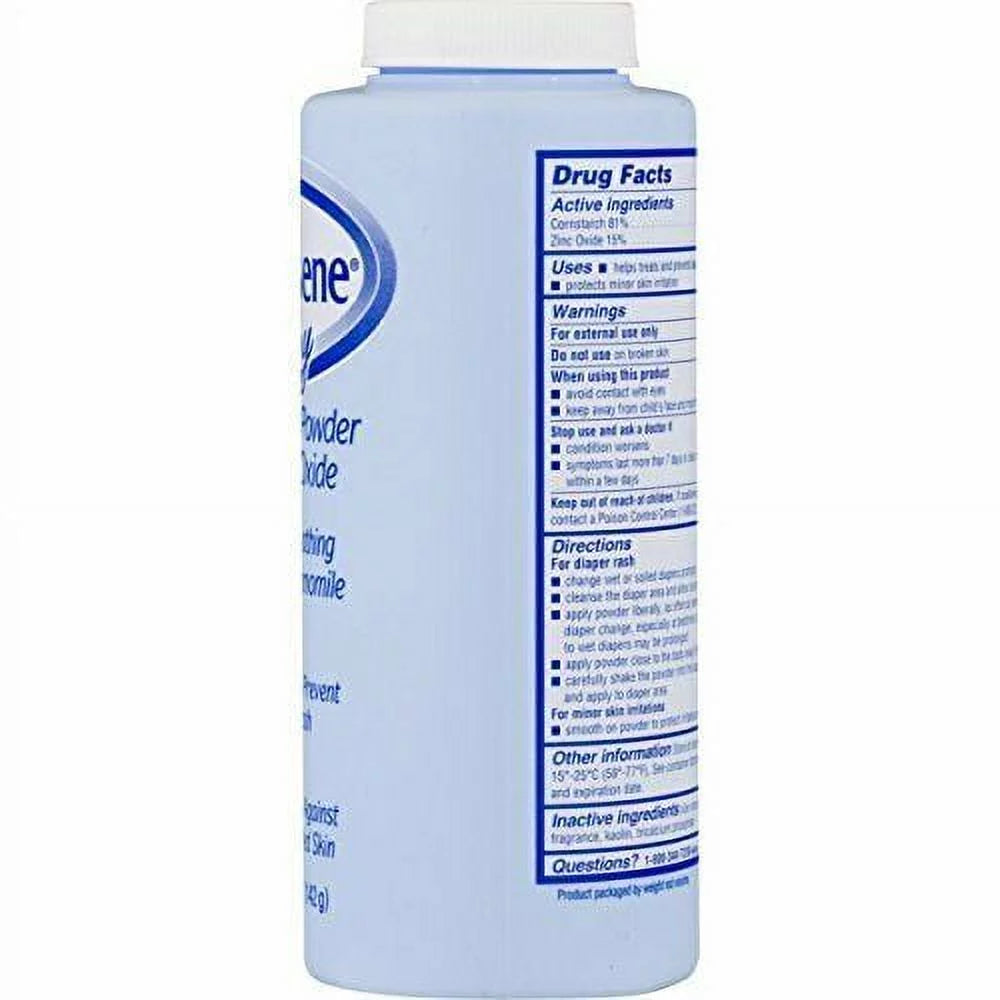 Caldesene Baby Cornstarch Powder With Zinc Oxide 5 oz (Pack of 5)