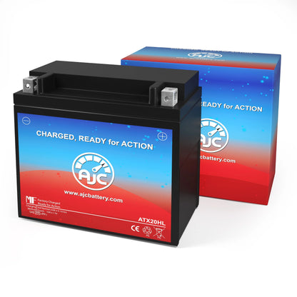 AJC Battery Compatible with Kawasaki (Jet Ski) JT750 STX 750 750CC Personal Watercraft Replacement Battery (1996-1998)