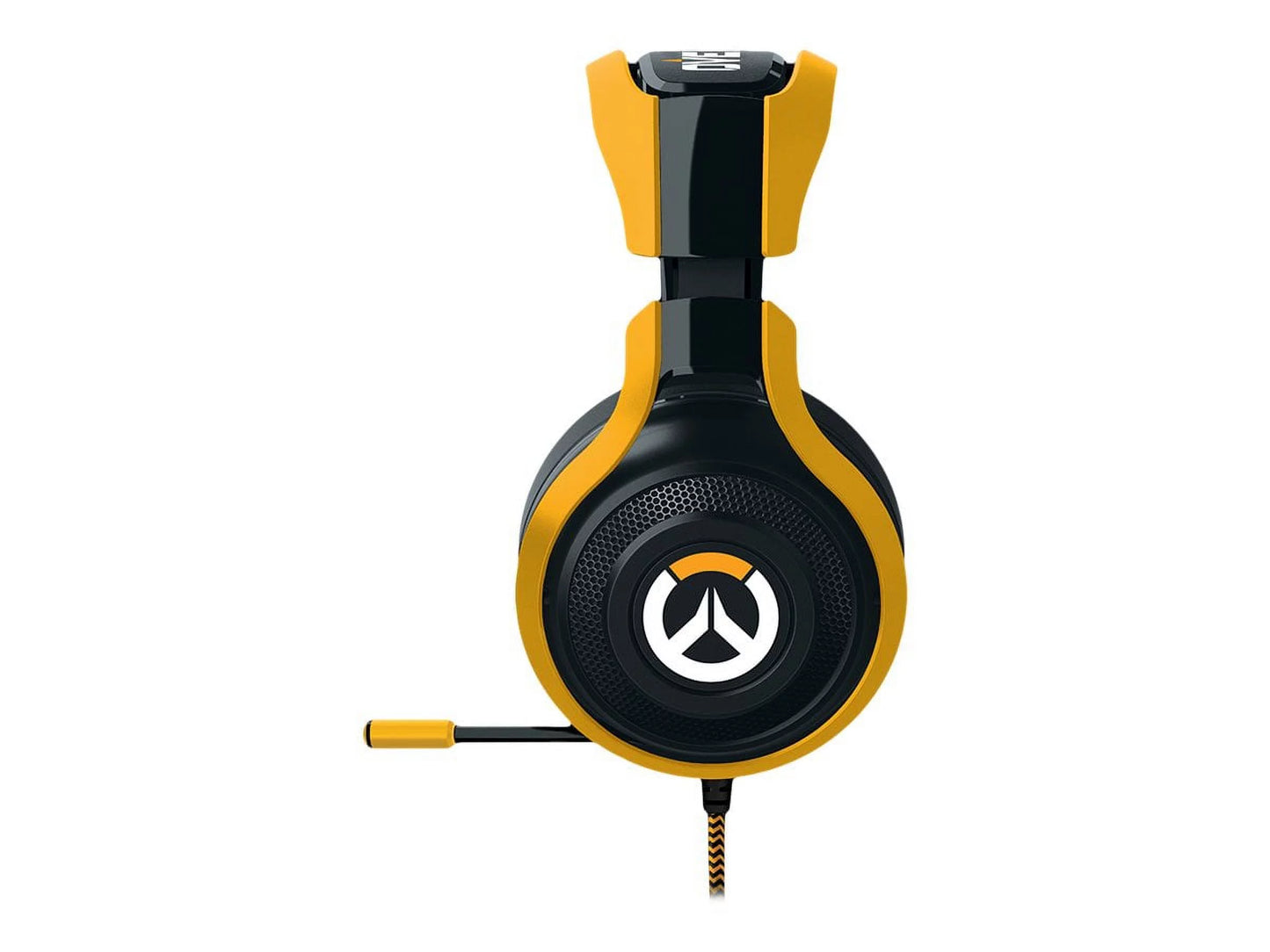 Razer Overwatch ManO'War Tournament Edition: In-Line Audio Control - Unidirectional Retractable Mic - Rotating Ear Cups - Gaming Headset Works with PC, PS4, Xbox One, Switch, & Mobile Devices