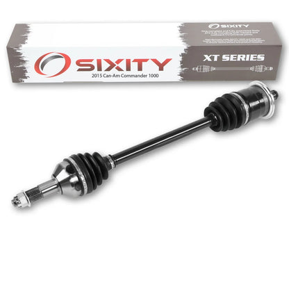 Sixity XT Rear Left Axle compatible with Can-Am Commander 1000 2015 - STD DPS XT XT-P 4X4