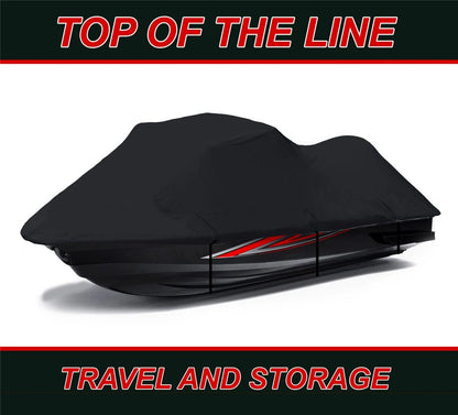 BLACK PWC 600D JET SKI Cover Compatible for Sea Doo Sea-Doo Bombardier GTI LE RFI 2003 2004 2005