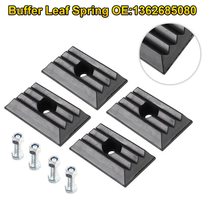 4x Rear Impact Buffer Leaf Spring For Peugeot Boxer Fiat Ducato Citroen Jumper