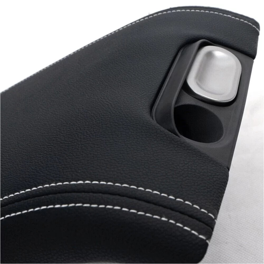 Teledu For 2009-2014 Ford F-150 BLACK CENTER CONSOLE ARM REST LID COVER