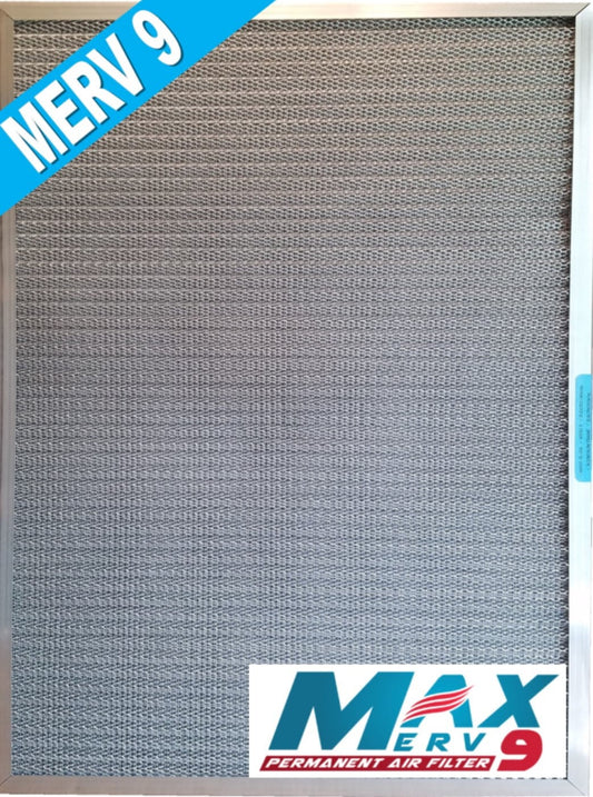 The Ultimate Furnace A/C Filter - Washable, Permanent, Reusable, Electrostatic = Traps dust like a magnet - 5-Stage - Lab Certified MERV 9 - (13x20x1)