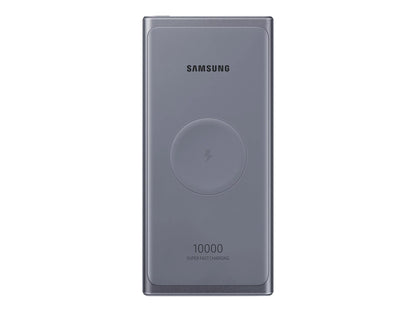 Samsung 10000mAh Super Fast 25W Portable Wireless USB-C Charger Battery - Silver