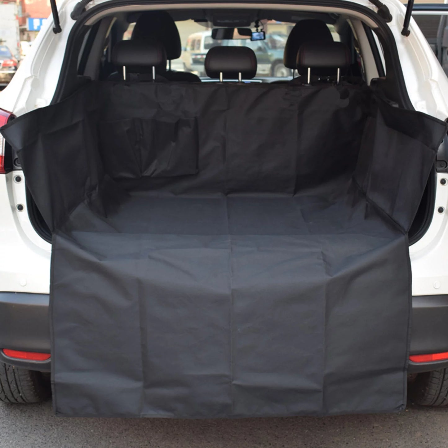 Thicker Bite Resistant Oxford Cloth Car Trunk Pet Mat Trunk Organizer Mat DirtEscape-proof Protective Mat Dog Chair Cushion for SUV Sedan Van