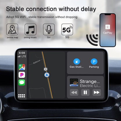 Replacement for Apple Wireless Carplay Adapter Dongle USB iPhone IOS Car Navigation Player