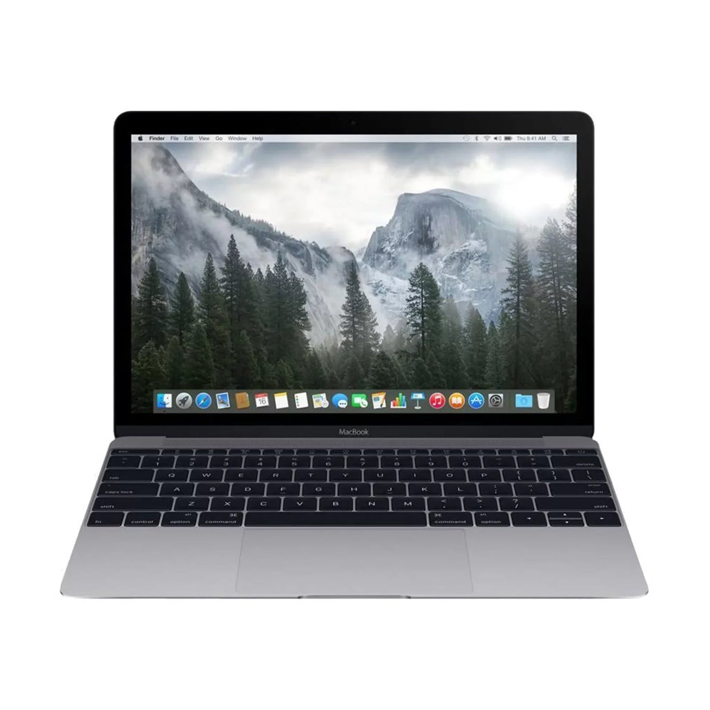 Apple A Grade Macbook 12-inch (Retina, Space Gray) 1.1GHz Core m3 (Early 2016) MLH72LL/A 256 GB SSD 8 GB Memory 2304x1440 Display Mac OS X v10.12 Sierra Power Adapter Included