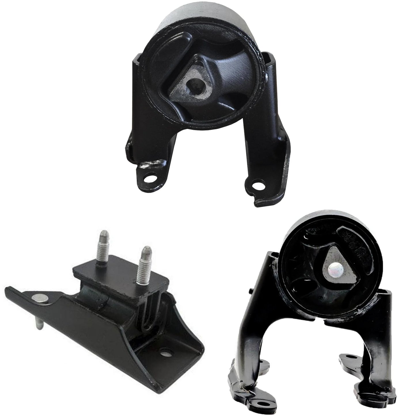 CF Advance Compatible with Chevrolet GMC Isuzu 2004-2012 Colorado Canyon I-280 I-290 I-370 2.8L 2.9L 3.5L 3.7L RWD Engine Motor and Transmission Mount Set 3PCS