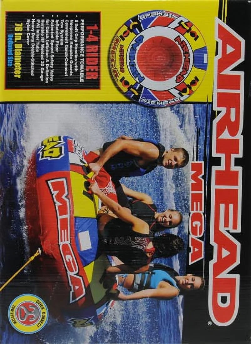 Airhead Mega 4 Person Towable Tube