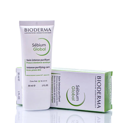 Bioderma Sebium Global Intense Purifying Cream Acne-Prone Skin 30ml