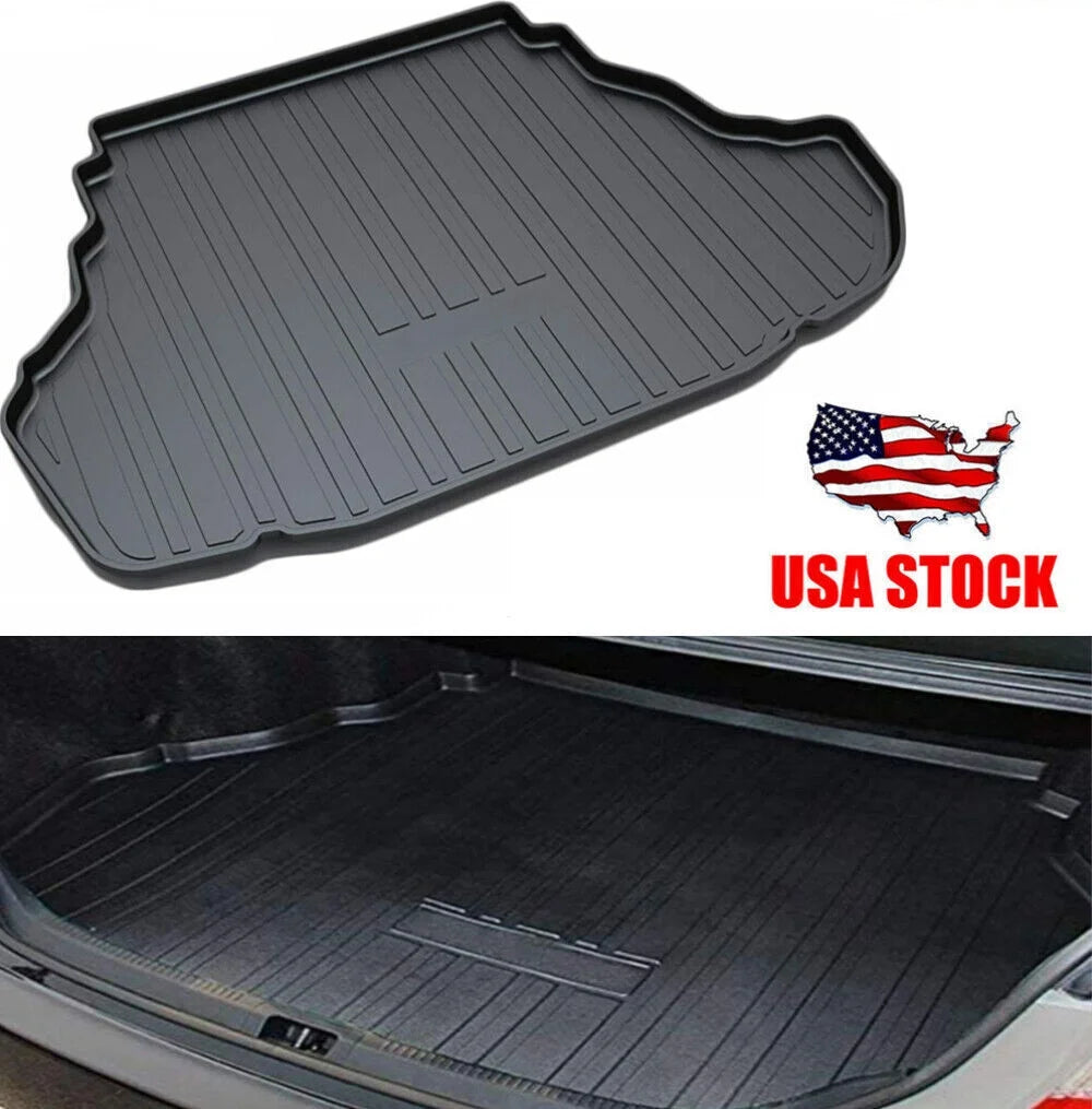 Trunk Liner TPO Cargo Mats for 2013-2017 Toyota Camry Easy to Clean Carpets