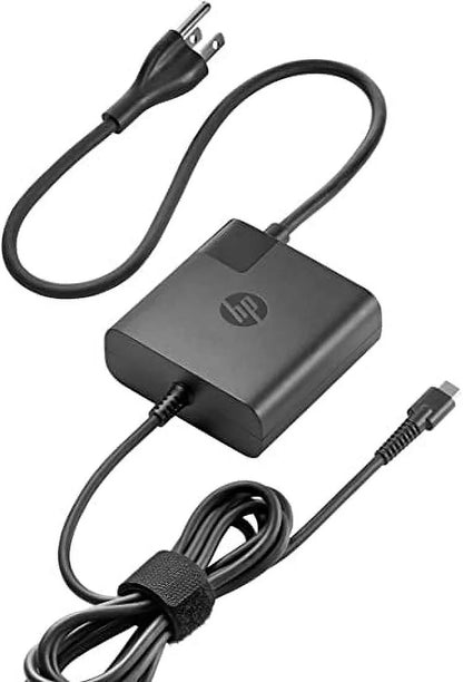 UpBright 65W USB-C AC Adapter Compatible with HP Spectre x360 13-AE015DX x2 10-p Pro 210 612 G2 ProBook 430 45X G6 Elitebook 1030 1040 860065-002 860209-850 925740-002 TPN-CA06 HU10674-16024 Charger