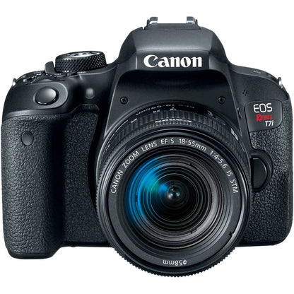 Canon EOS Rebel T7i/800D DSLR Camera with 18-55mm Lens Memory & Flash Kit