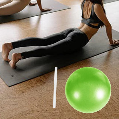 AMLESO 6xSmall Pilates Ball Heavy Duty Workout Ball for Home Gym Balance Green