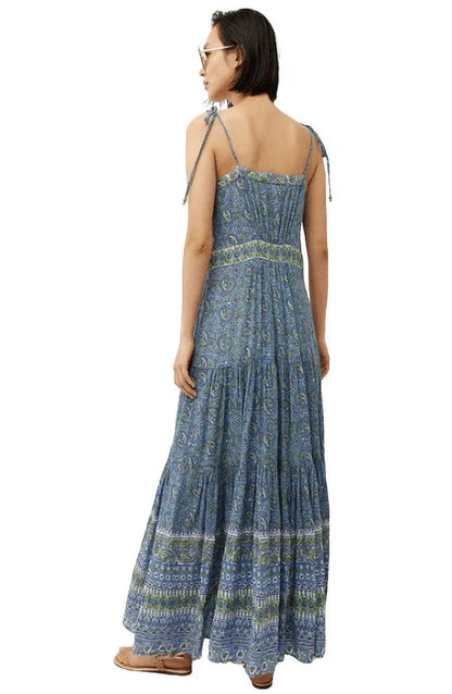 Veronica Beard Women's Blue Multi Windansea Maxi Dress, XS