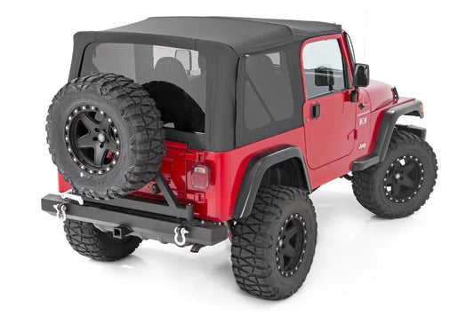 Rough Country Replacement Black Soft Top for 87-95 Jeep YJ