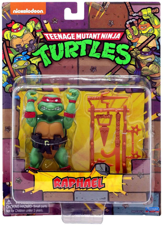 Teenage Mutant Ninja Turtles Retro Raphael Action Figure (Rotocast Sewer Lair)