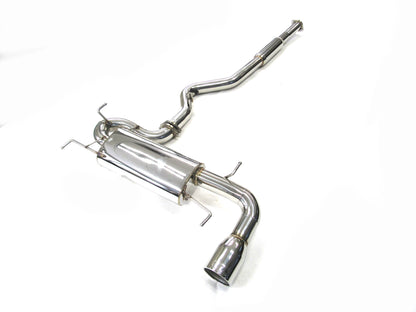 Stainless Steel Catback Exhaust Fitment For 08 to 14 Subaru WRX Hatchback By OBX-RS