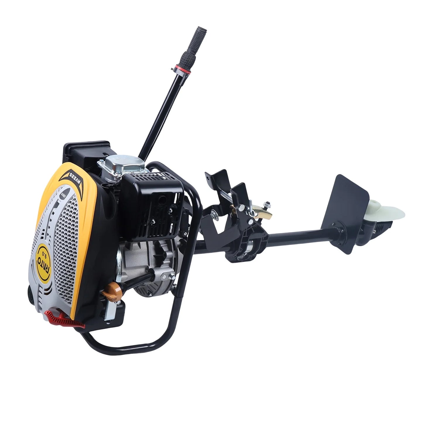 YIYIBYUS 4 Stroke 4.3KW Outboard Engine,225CC Air Cooling System Outboard Boat Motor Heavy Duty Outboard Motor Propeller Boat Engine