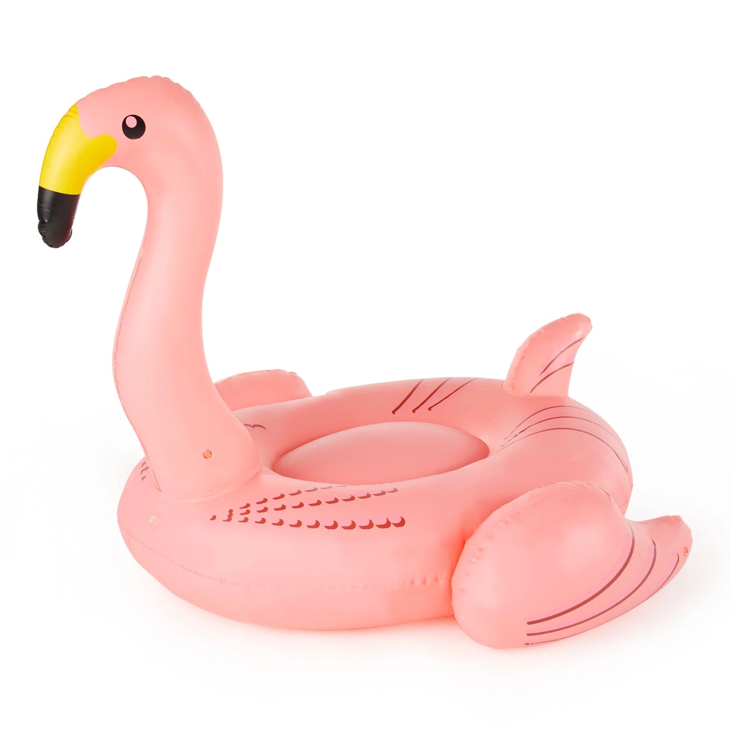 SWIMLINE ORIGINAL 90627 Giant Inflatable Flamingo Pool Float Floatie Ride-On Lounge W/ Stable Legs Wings Large Rideable Blow Up Summer Beach Swimming Party Lounge Big Raft Tube Decoration Toys Kids