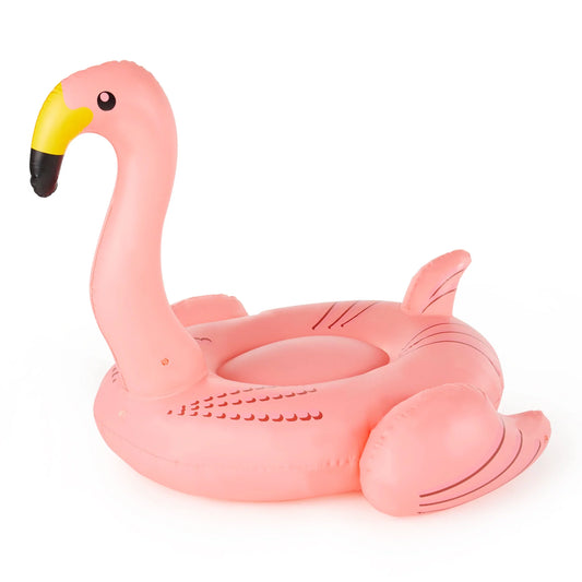 SWIMLINE ORIGINAL 90627 Giant Inflatable Flamingo Pool Float Floatie Ride-On Lounge W/ Stable Legs Wings Large Rideable Blow Up Summer Beach Swimming Party Lounge Big Raft Tube Decoration Toys Kids