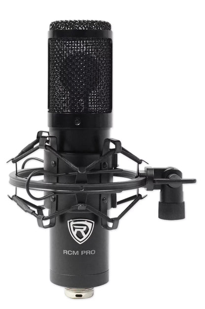 Rockville RCM PRO Studio/Recording Podcast Condenser Microphone+Isolation Shield